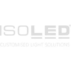 ISOLED LED Deckenleuchte PRO 24W eckig schwarz