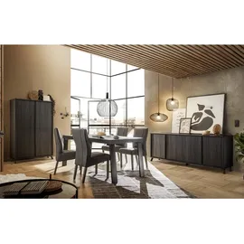 INOSIGN Sideboard »City«, Breite ca. 205 cm, schwarz