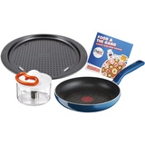 Tefal Food & The Gang Bratpfanne 24 cm, 5 Sekunden, 500 ml, Pizzablech 34 cm G805S304
