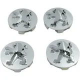 4 Stück Nabendeckel für Peugeot 607,Nabenkappen Radnabenkappen Staubschutzabdeckung,Radnabenabdeckung Wasserdicht Zubehör,60mm-C