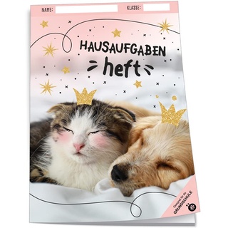 Trötsch Verlag Hausaufgabenheft für die Grundschule Tiere