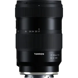 Tamron AF 17-50 mm F4,0 Di III VXD spritzwassergeschützt Sony E-Mount