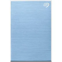 Seagate One Touch mit Kennwort (5 TB), Externe Festplatte, Blau