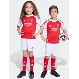 adidas FC Arsenal 25/26 Kids, Mini-Heimausrüstung - Better Scarlet / White - 104