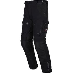 Modeka Panamericana 2 Motorfiets Textiel Broek, zwart, 2XL Voorman