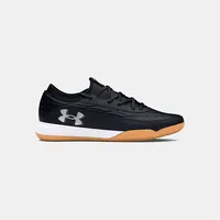 Under Armour Magnetico Select 4 Indoor Hallenfußballschuhe - Black / Black / White - EU 42