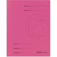 Herlitz Schnellhefter quality A4 Karton, gefaltet, pink, 25 Stück