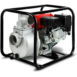 Eberth Wasserpumpe 6,5PS Schmutzwasserpumpe 60.000l/h 3 Zoll Anschluss 7m Ansaughöhe 30m Förderhöhe