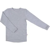 Joha Langarmshirt - Wolle,110,Grau - 110
