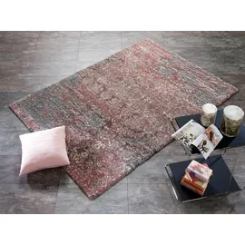 OCI DIE TEPPICHMARKE JUWEL SILENTA Kurzflorteppich 80 x 150 cm Rot