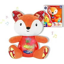 Reig Musikalisches Plüschtier Reig 15 cm Fuchs - Orange