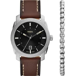 Fossil Uhren-Set Edelstahl Herrenuhren   Herren 