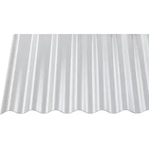 Gutta PC Wabe Sinus Profilplatte 76/18 400 x 90 cm 1,4 mm klar