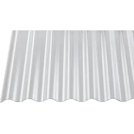 Gutta PC Wabe Sinus Profilplatte 76/18 400 x 90 cm 1,4 mm klar