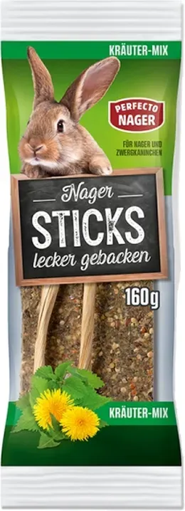 Perfecto Nager Sticks mit Kräuter-Mix 160 g