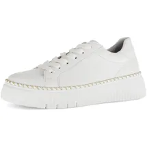 Gabor Plateausneaker Damen Gold/Weiß 42