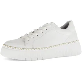 Gabor Plateausneaker Damen Gold/Weiß 42