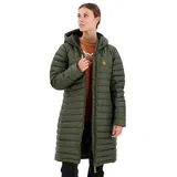 Grolls Fjallraven 87156-662 Snow Flake Parka W Jacket Damen Deep Forest Größe XS