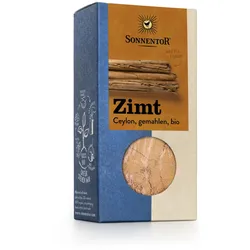 Zimt Ceylon gemahlen bio 40 g – Mildes Bio-Gewürz für feine Speisen