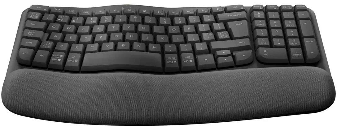 LOGITECH Wave Keys for Business, Grafit, Logi Bolt, USB/Bluetooth, UK