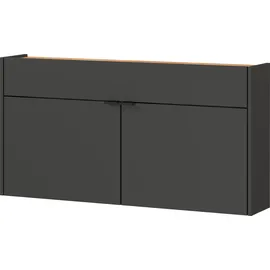 Germania Ameca Garderoben-Set 110x22x200 grau