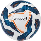 Uhlsport Team Fußball Freizeitball weiß/marine/fluo orange 5,