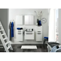 Badezimmer in Weiss/ Eichefarbe 'Siena'