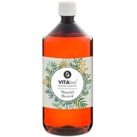 Mea Vita VitaFeel Mandel Basisöl, 1er Pack (1 x 1000 ml) vegan, gentechnikfrei, ideal zur Haut- und Haarpflege, für Aromatherapie & als Basisöl für Massageöle oder Naturkosmetik