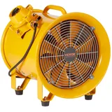 Vevor Bauventilator 550-W-AC-Motor Baugebläse 2850 U/min Baulüfter Gebläse 1179 L/s (2500 CFM) Axiallüfter 3 m Netzkabel Axialgebläse 75 dB Geräuschpegel Industrielüfter IP44