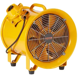 Vevor Bauventilator 550-W-AC-Motor Baugebläse 2850 U/min Baulüfter Gebläse 1179 L/s (2500 CFM) Axiallüfter 3 m Netzkabel Axialgebläse 75 dB Geräuschpegel Industrielüfter IP44