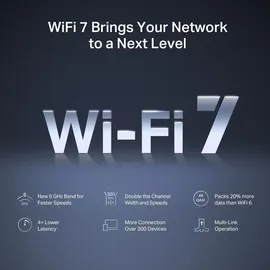 Mercusys BE9300 Tri-Band WiFi 7 Router MR47BE, Router,