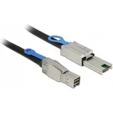 DeLock Festplatten Anschlusskabel [1x Mini-SAS-Stecker (SFF-8644) - 1x Mini-SAS-Stecker (SFF-8088)] 2m