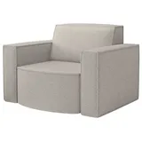 Fun Möbel Sessel Designersessel PALMA in Stoff Ascot Pearl