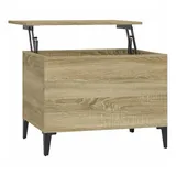 vidaXL Couchtisch Sonoma-Eiche Braun 60 x 44,5 x 45 cm