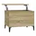 vidaXL Couchtisch Sonoma-Eiche Braun 60 x 44,5 x 45 cm