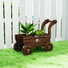 Outsunny Hochbeet Holz 68 x 38 x 52 cm