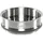 Staub Dämpfeinsatz, 24 cm Edelstahl Silber starke Silikondichtung