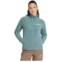 adidas Multi Essentials Fleece Mit Durchgehendem Reißverschluss - Preloved Teal - S