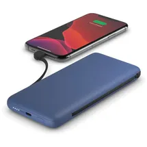Belkin BoostCharge Plus 10K-USB-C-Powerbank, Blau