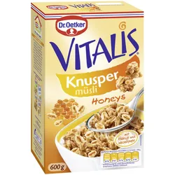 Dr.Oetker Vitalis Knusper Honeys 600G