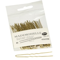 Efalock Professional Mademoiselle Haarnadel, 65 mm, gold, 1er Pack, (1x 50 Stück)