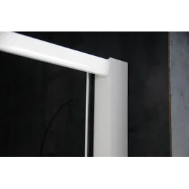 Aqualine Amico Dusch-Drehtür 104 x 185 cm Klarglas