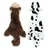 Best Pet Supplies 2-in-1 Quietschendes Hundespielzeug M mehrfarbig