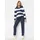 bonprix Kapuzensweatshirt Gestreift Blau 36/38