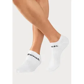 BENCH Sneakersocken 6er Pack Schwarz/Weiß/Grau 43-46