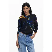 DESIGUAL Pullover Damen, 490055, Größe S
