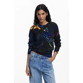 DESIGUAL Pullover Damen, 490055, Größe S