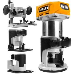 JCB Akku Multifunktionsfräse 18V Bürstenlos mit 4 verschiedenen Fräsmodulen