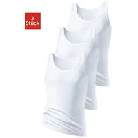 H.I.S. H.I.S Tanktop »Feinripp«, (Packung, 3 tlg.), ohne Seitennähte H.I.S weiß