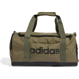 adidas Linear Duffelbag S Olive Strata/Black
